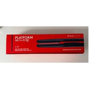 FHI Heat Platform Signature 1.25" Tourmaline Ceramic Flat Iron NEW